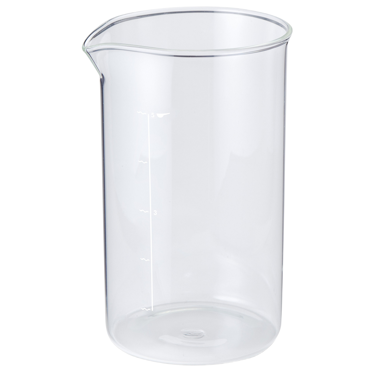 Replacement 5-Cup Glass Beaker for French Press