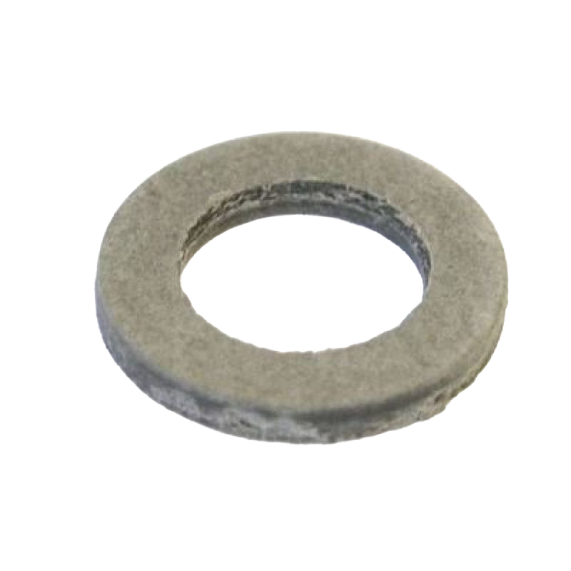 Round metal washer or bushing with a rough finish, designed to reduce friction in kitchen and specialty equipment, ideal for butchering supplies and best sellers collections.