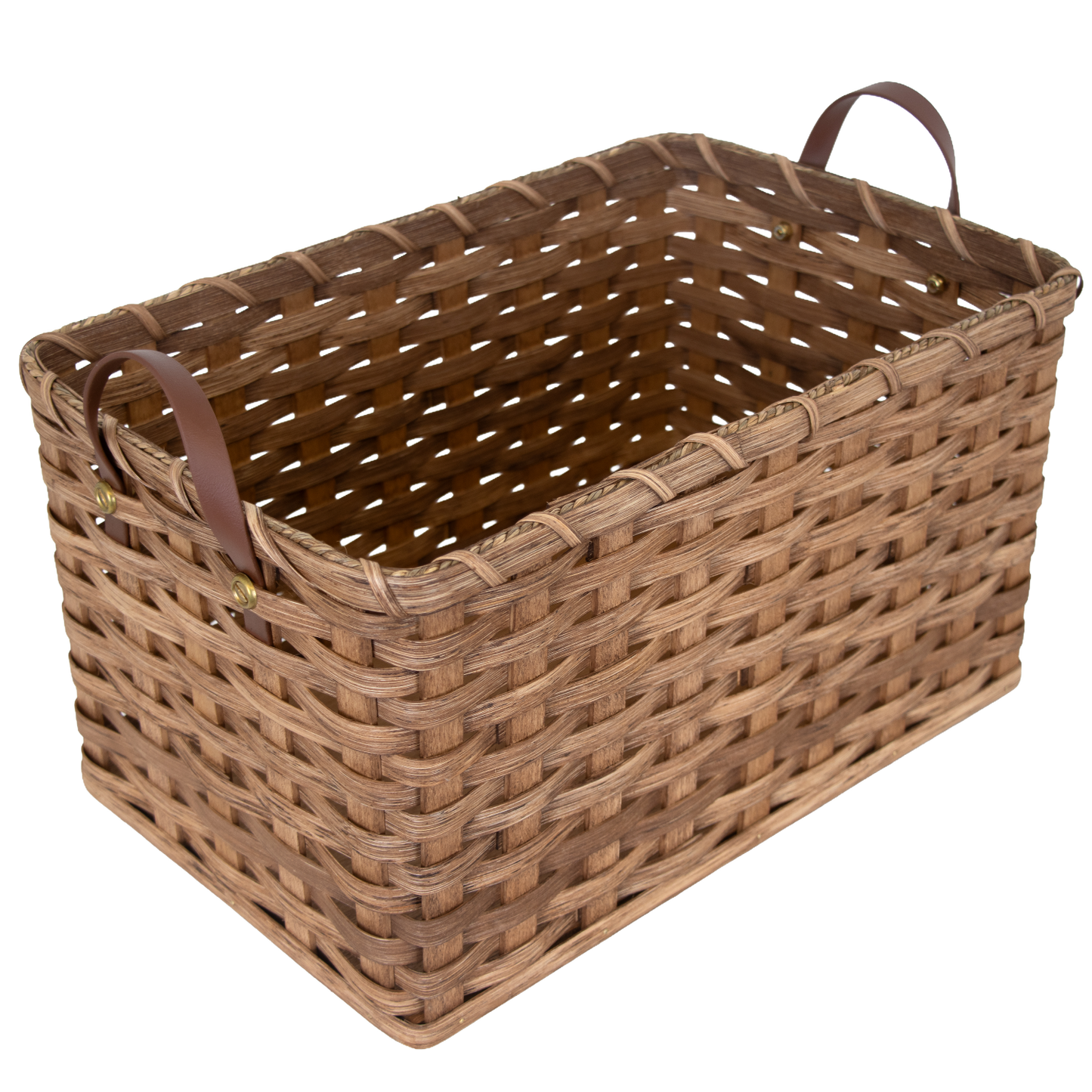 Amish-Made Handwoven Toy Basket