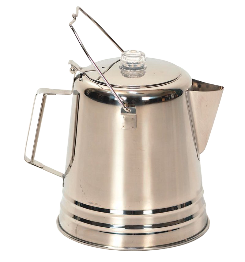 GSI Outdoors Glacier Stainless 28 Cup Coffee Percolator