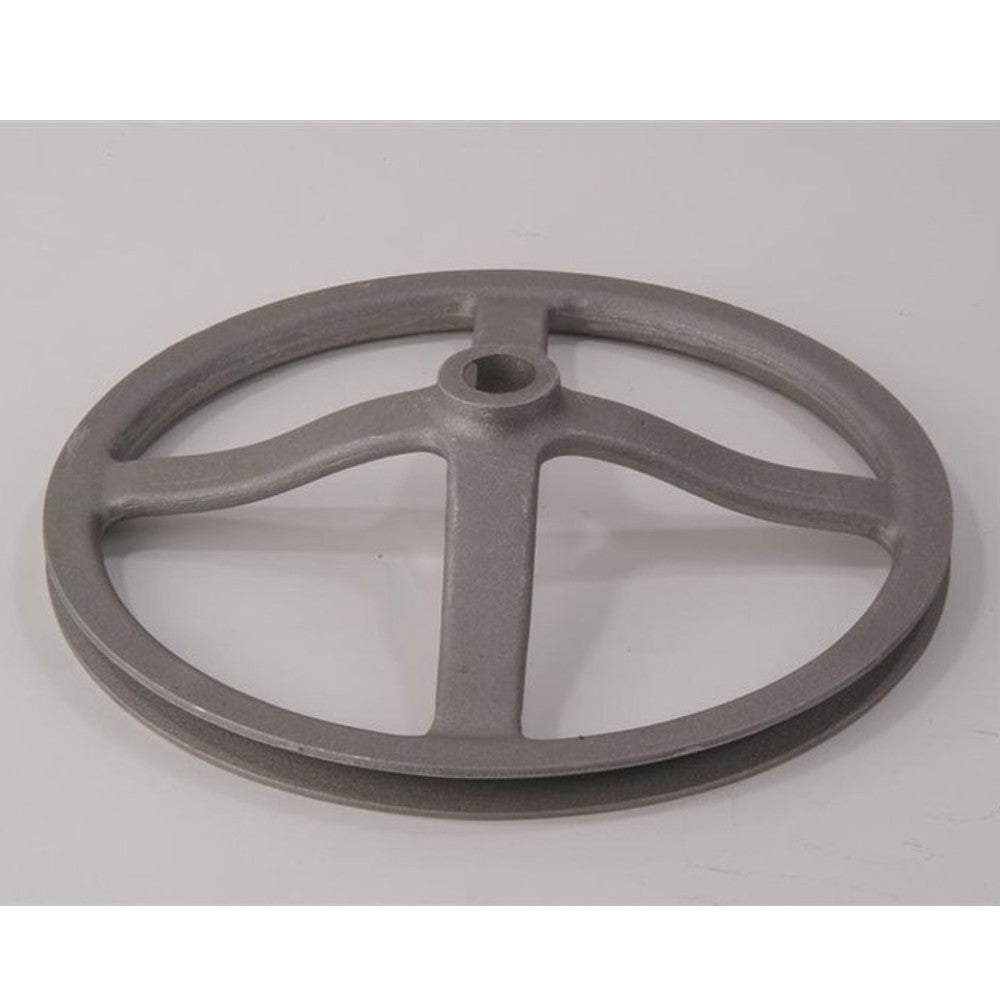 Handcrafted heavy-duty pulley wheel with a solid cast design, made in USA for reliable use in Kitchen & Food, Specialty Equipment, Butchering Supplies, USA Made, and Best Sellers collections.
