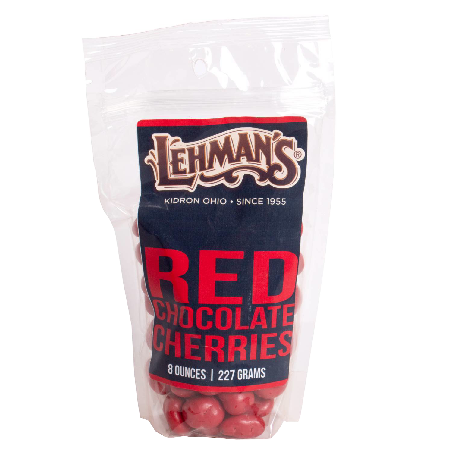 Lehman's Red Chocolate Covered Cherries - 8 | Lehman's