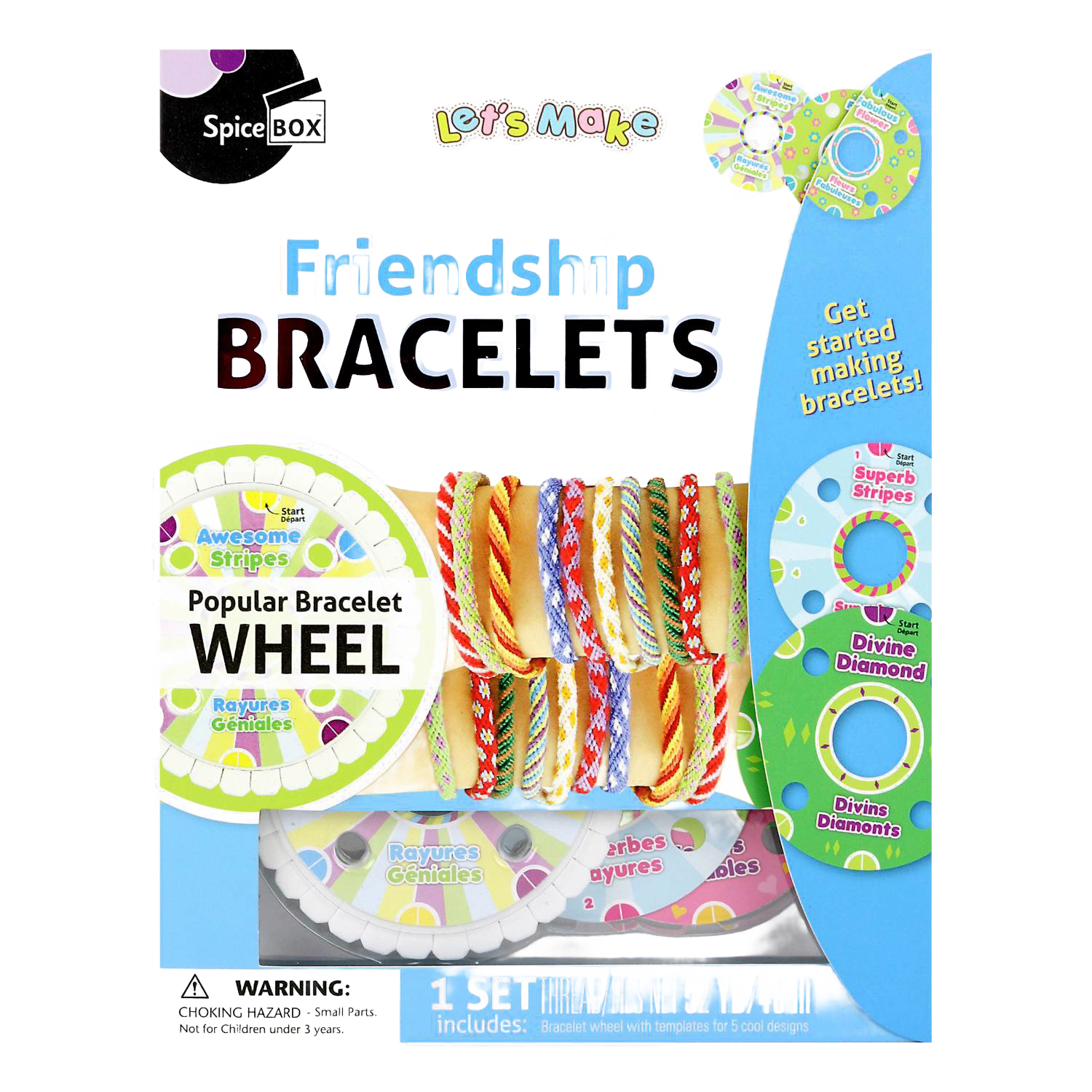 HBD BRACELET & 星刺繍ローブセット SpiceBox Friendship Bracelets Kit | Lehman's