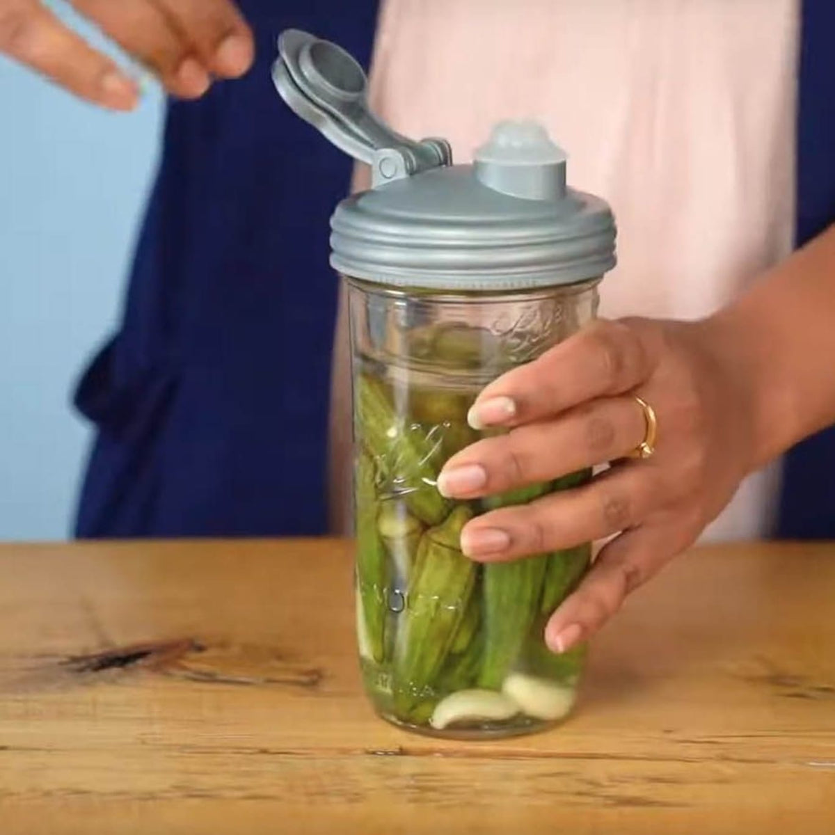 reCAP Mason Jar Fermentation Starter Kit - Wide Mouth