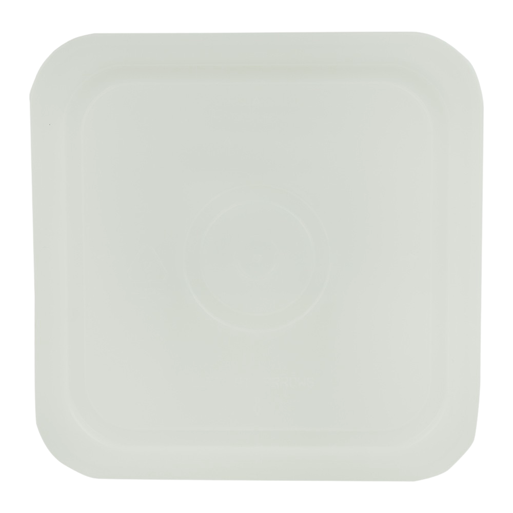 Set of durable 4-gallon plastic bucket lids in neutral color, designed for secure storage and food-safe use, part of Kitchen & Food, Storage and Serving, USA Made, and Best Sellers collections.