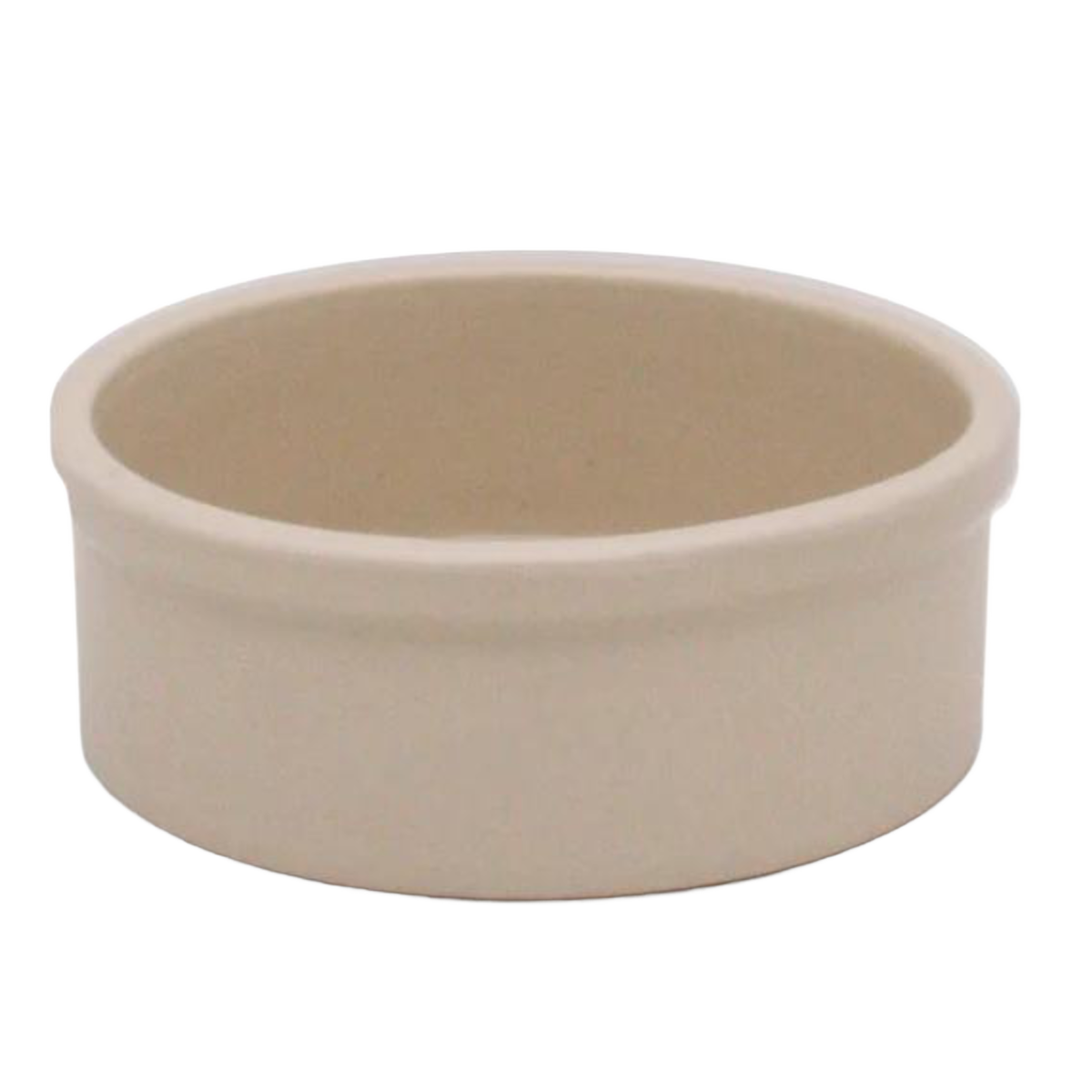 Stoneware Plain Pet Bowl – Medium