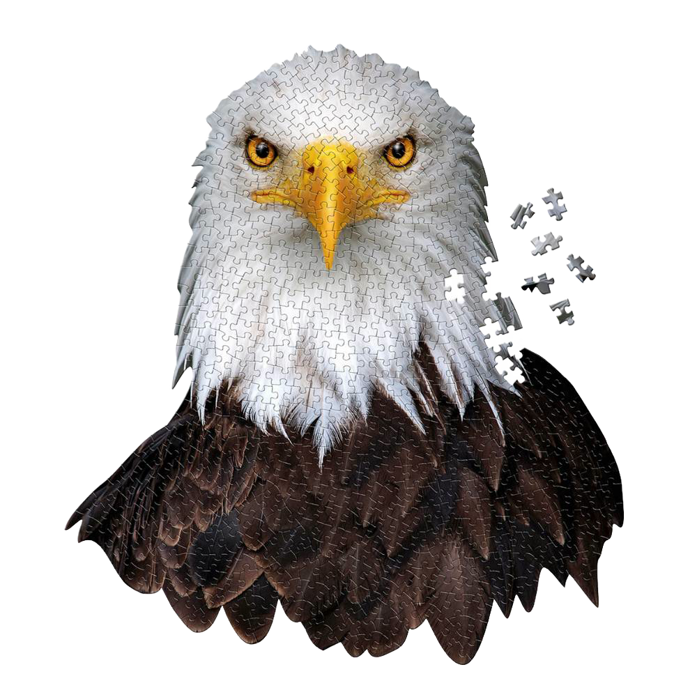 Eagles 5枚セット Shaped Jigsaw Puzzle - Eagle | Lehman's