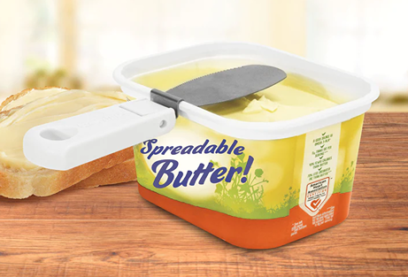 SnapAway Foldable, Attachable Butter Knife | Lehman's