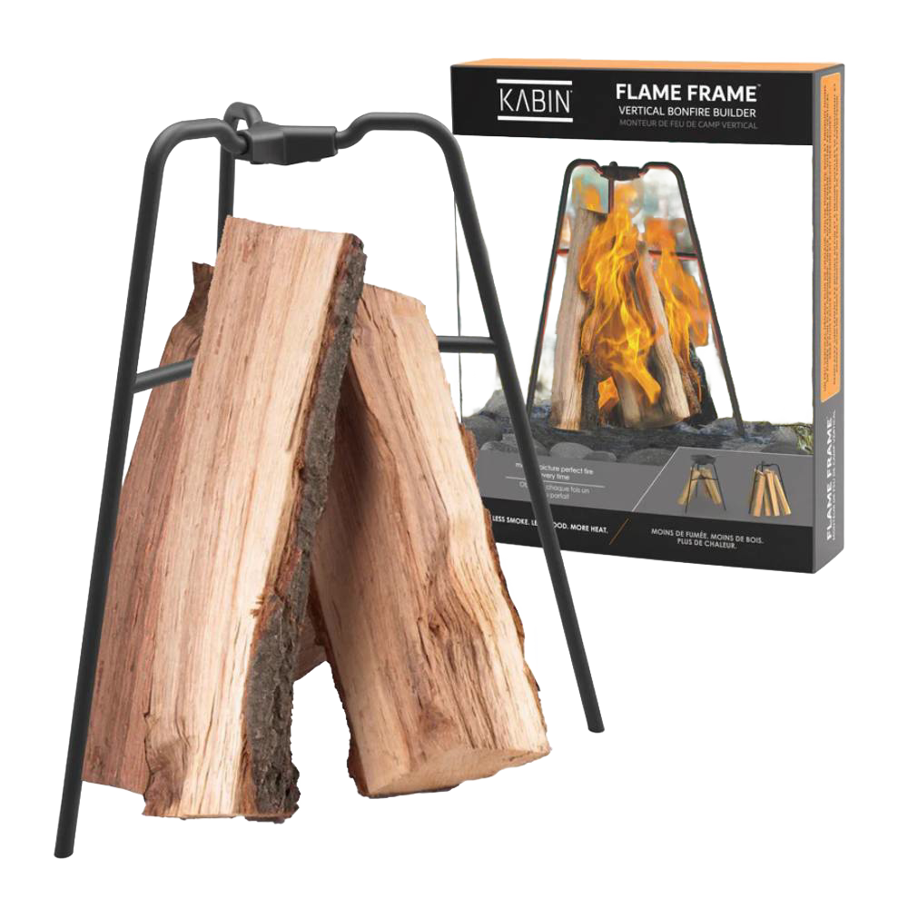 Flame Frame Vertical Bonfire Builder, Camping | Lehman's