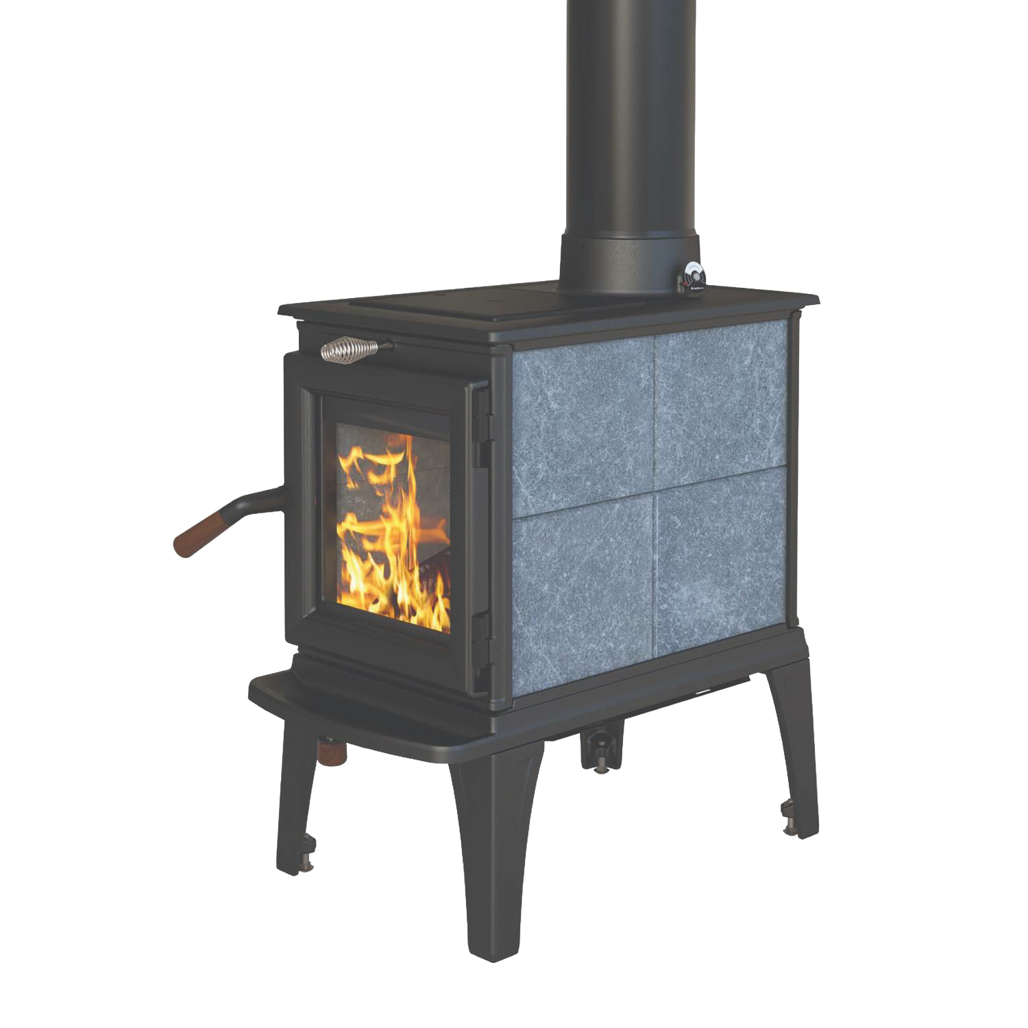 Hearthstone Lincoln TruHybrid Wood Heat Stove | Lehman's