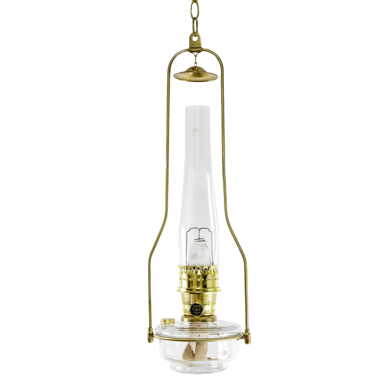 Aladdin Clear Regency Hanging Lamp | Lehman's
