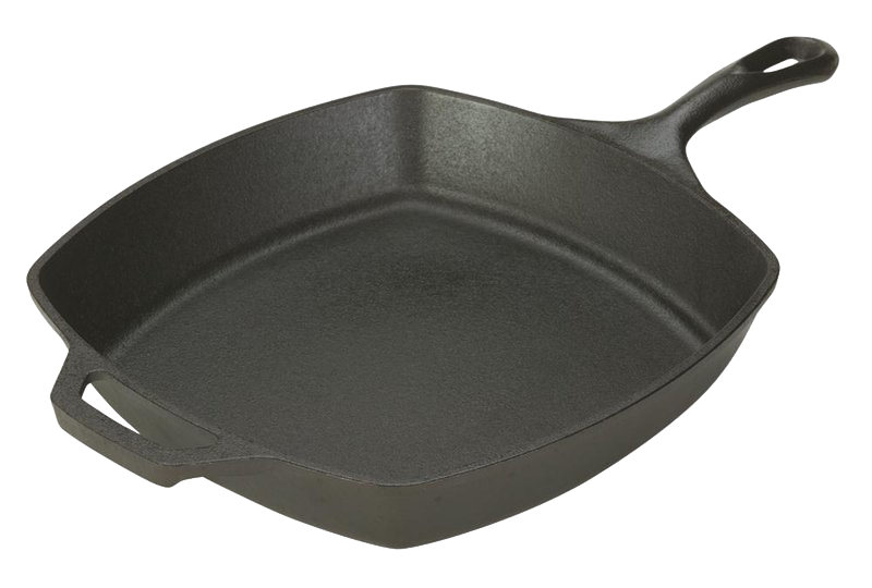 Lodge Logic Cast Iron Square Skillet | Lehman's