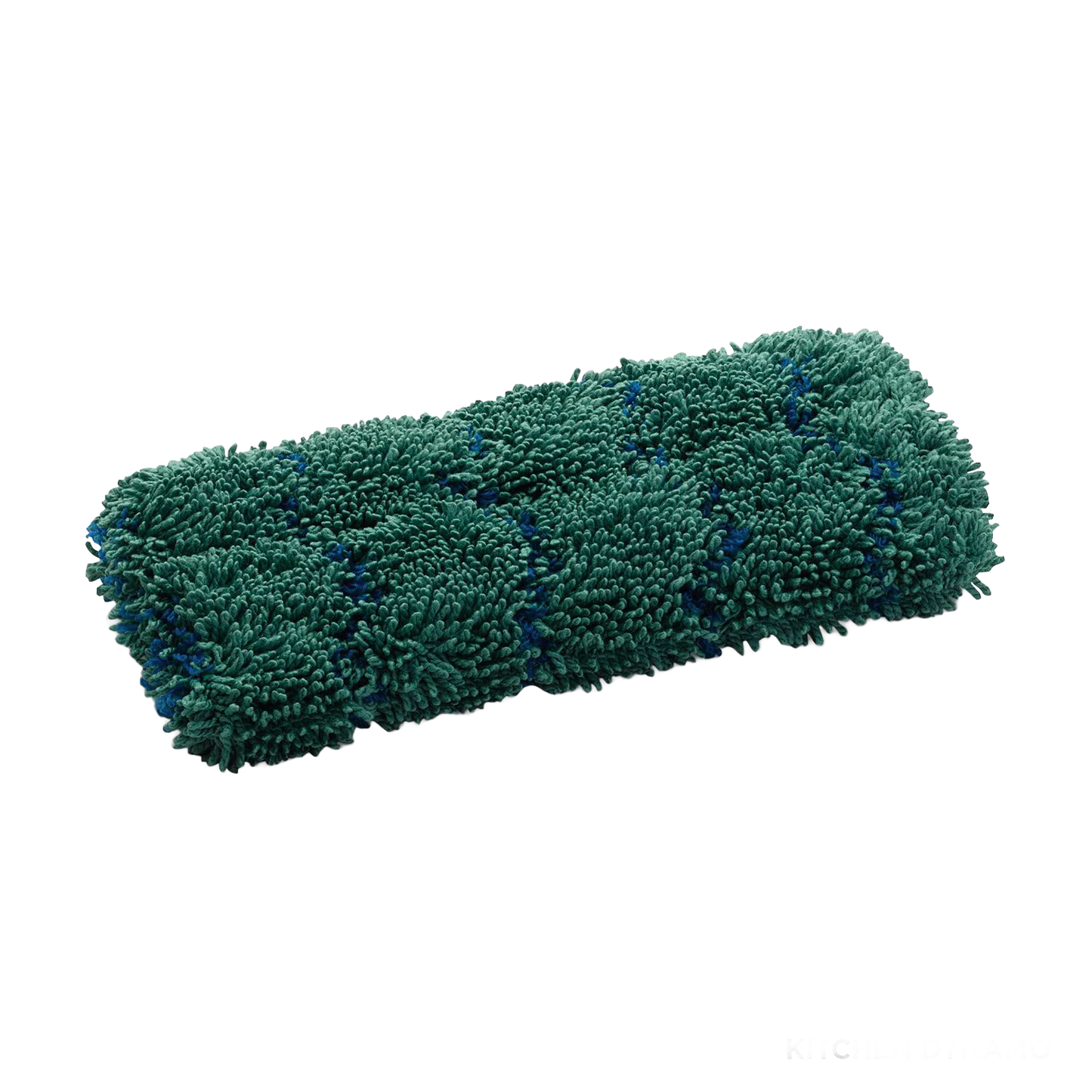 Dark green microfiber cloth with textured loops and subtle blue accents, designed for effective chemical-free cleaning, featured in Home & Decor, Household Cleaning, Best Sellers, and Promo Eligible collections.