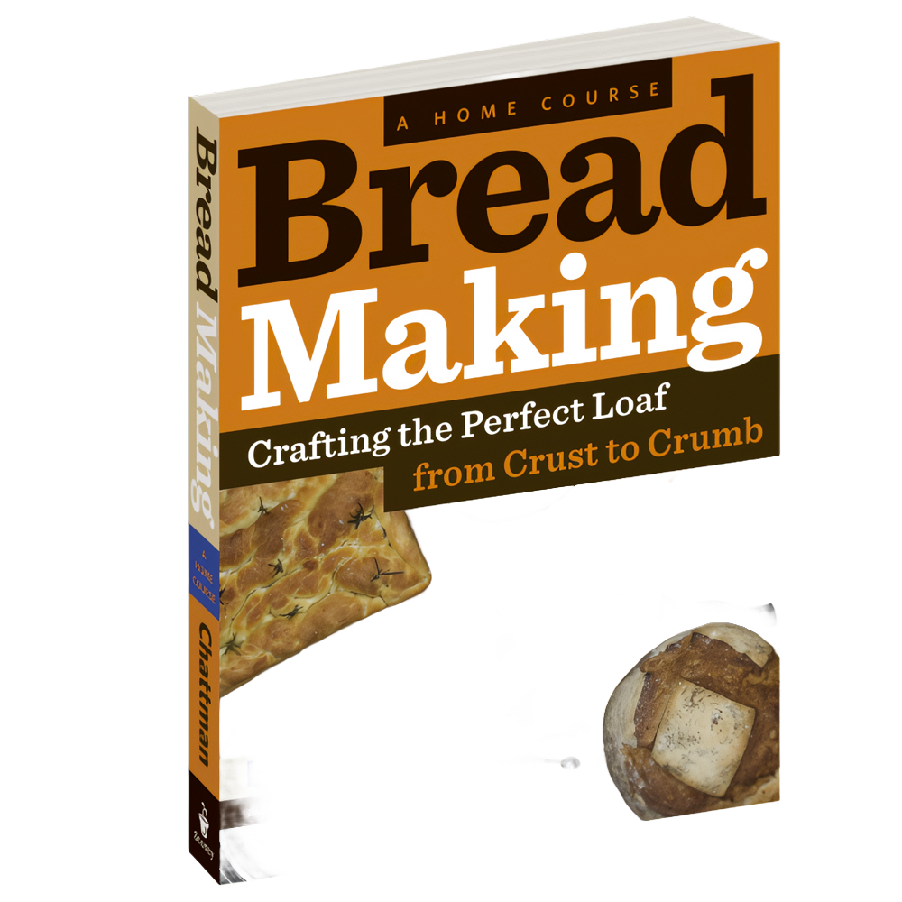 Book cover for a handcrafted bread-making guide focusing on crafting the perfect loaf from crust to crumb, featuring images of rustic bread, ideal for cookbooks and best sellers collections in Toys, Books & Games and Bread Making Supplies.