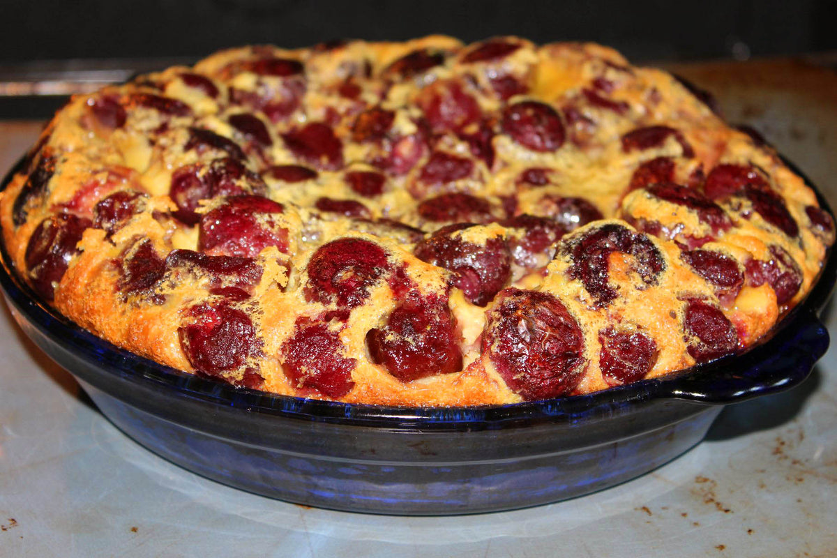 It’s Cherry Season! Summer Fruit Clafoutis Recipe