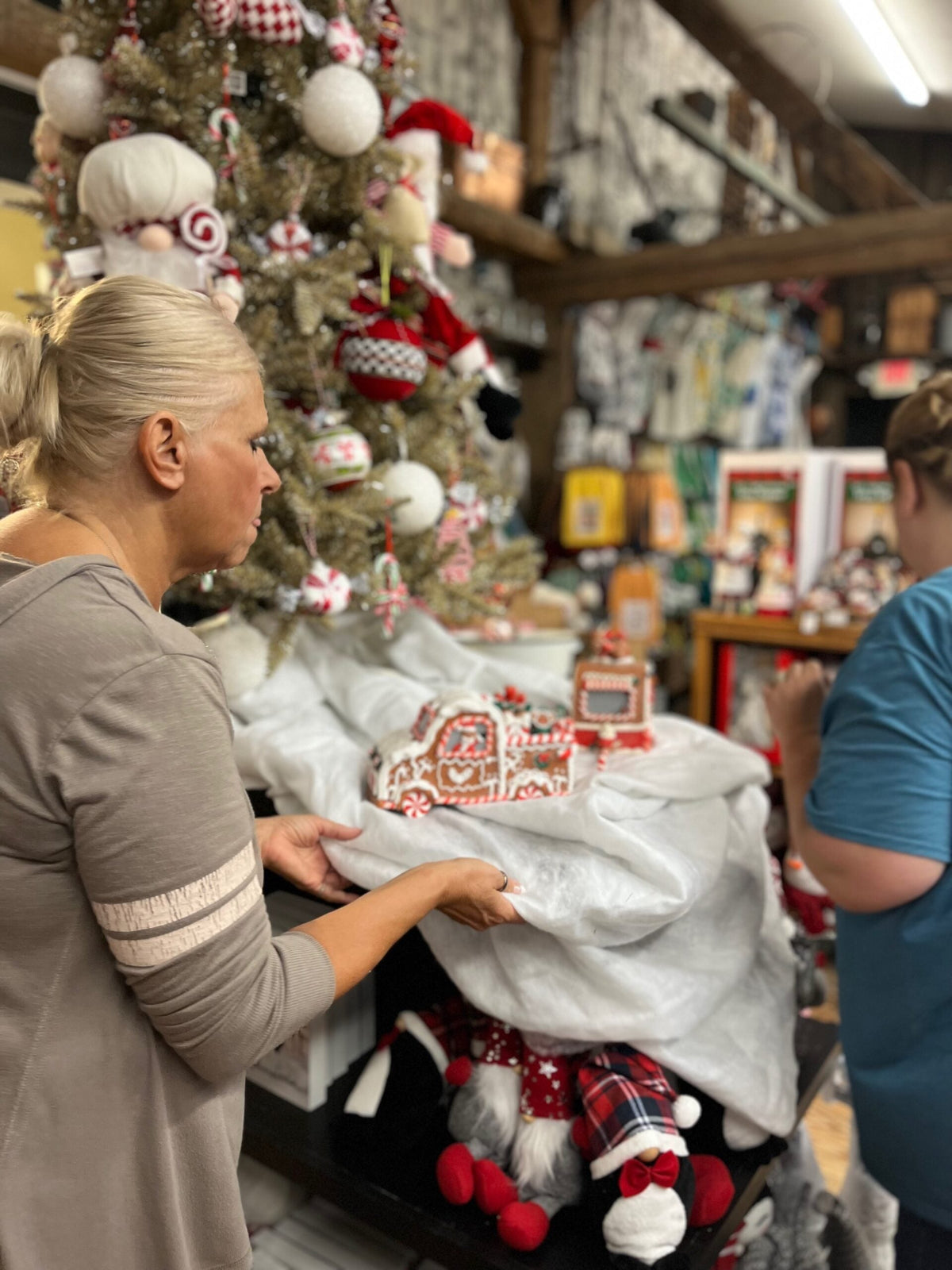 Behind the Scenes: Decorating Our Store