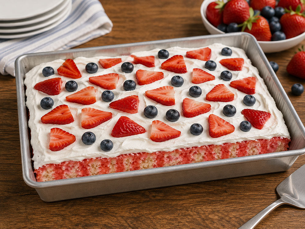 Classic Gelatin Poke Cake