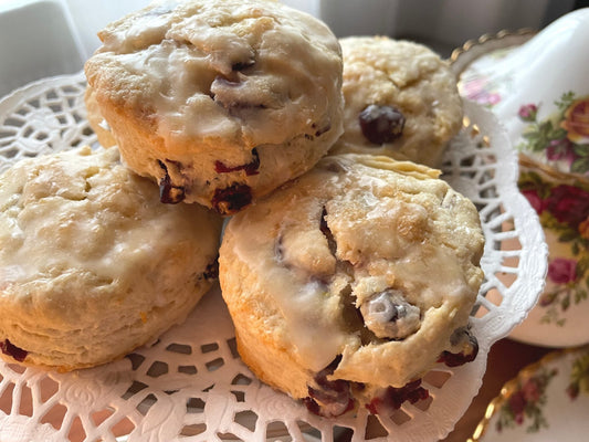 Cranberry Orange Scones