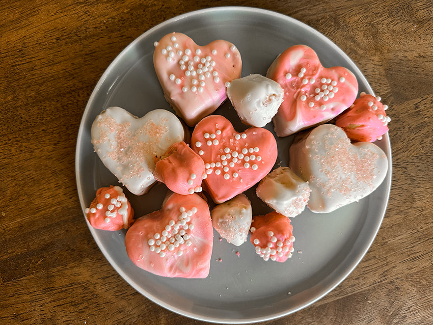 Kids in the Kitchen: Baking Mini Heart Cakes
