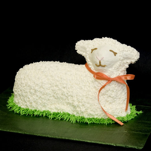 Our Easter Lamb Cake Tradition