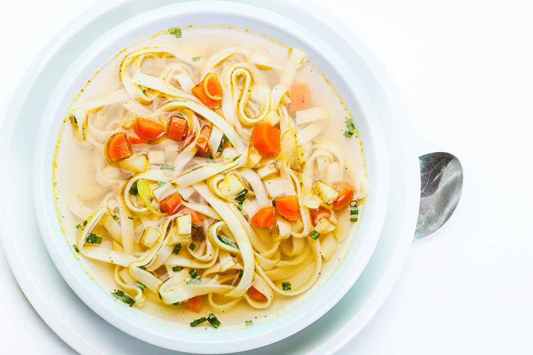 Old Fashion Chicken Noodle Soup in Your Slow Cooker