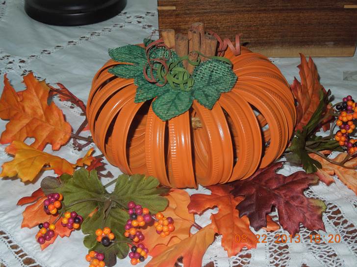 Pumpkin Canning Band Craft Big Hit!