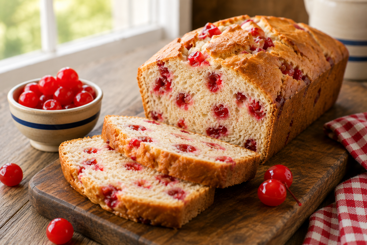 Ring In The New Year With Tasty, Easy Cherry Bread