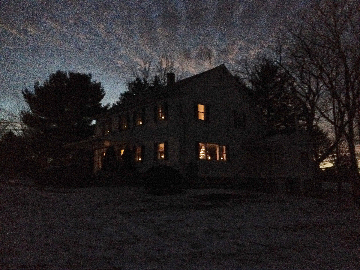 Winter In An Old Farmhouse