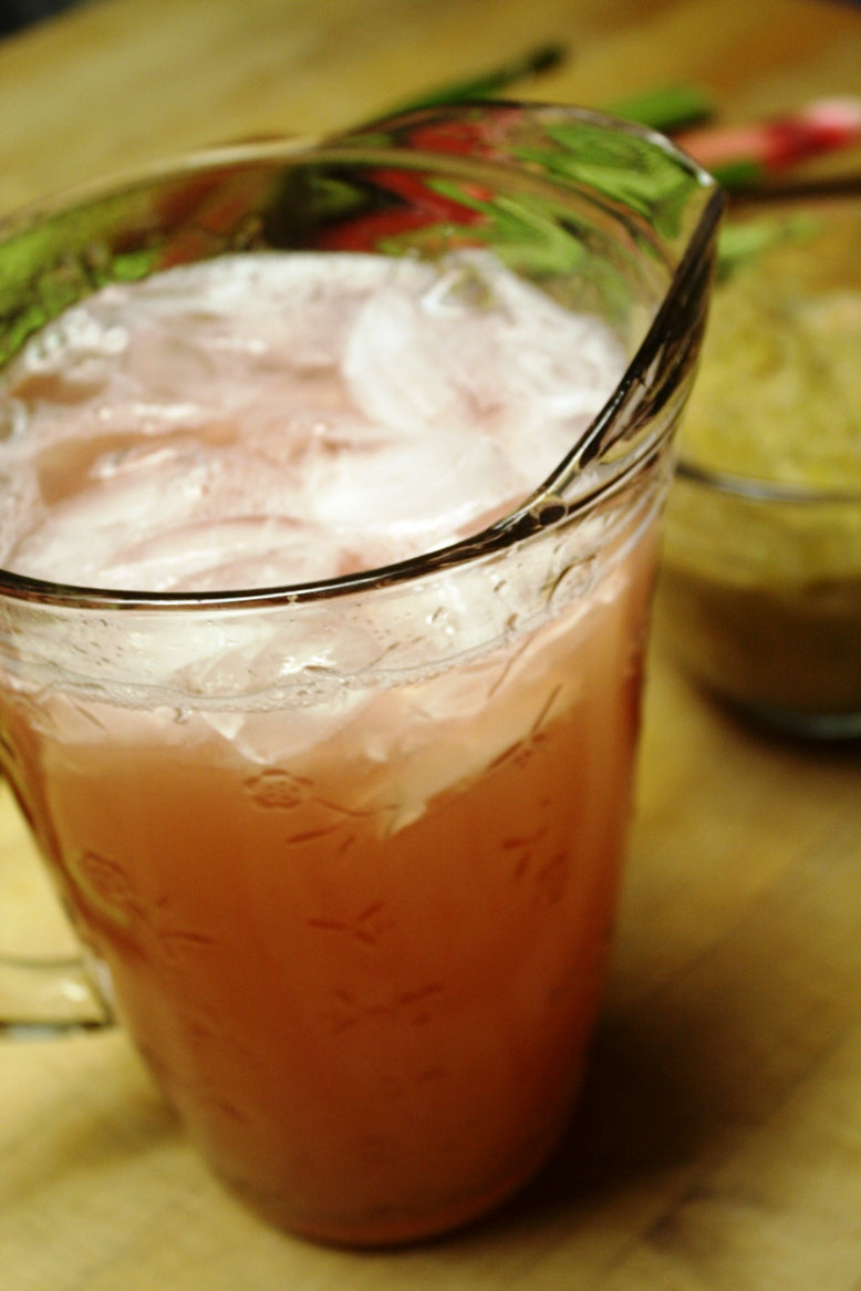 Wandering Summer Days and Rhubarb Tea