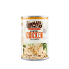 Tin of Lehman's canned chicken with natural ingredients, fully cooked and ready to heat and serve, ideal for Kitchen & Food, Food, Meats, and Best Sellers collections.