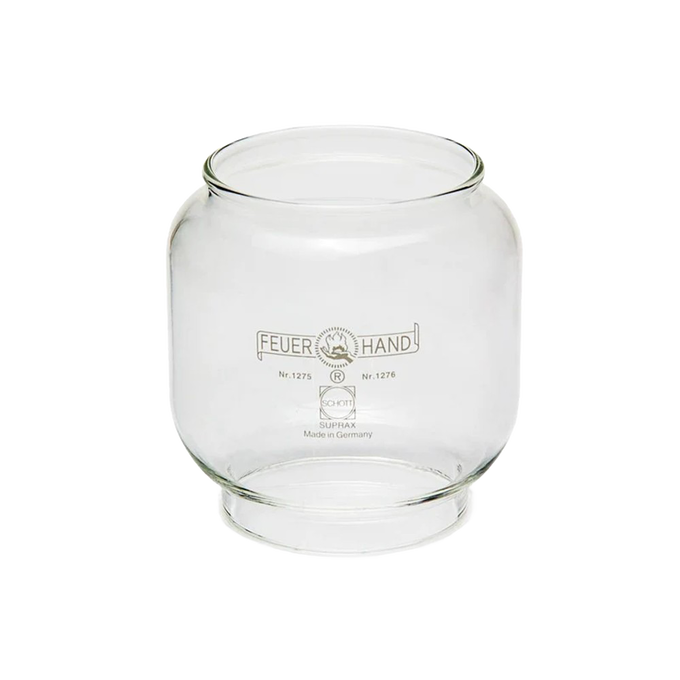 Unique handcrafted thermal heat-resistant SUPRAX globe for Feuerhand galvanized oil lanterns, designed for durability in Lamps & Lighting, Camping, and Emergency Supplies collections.