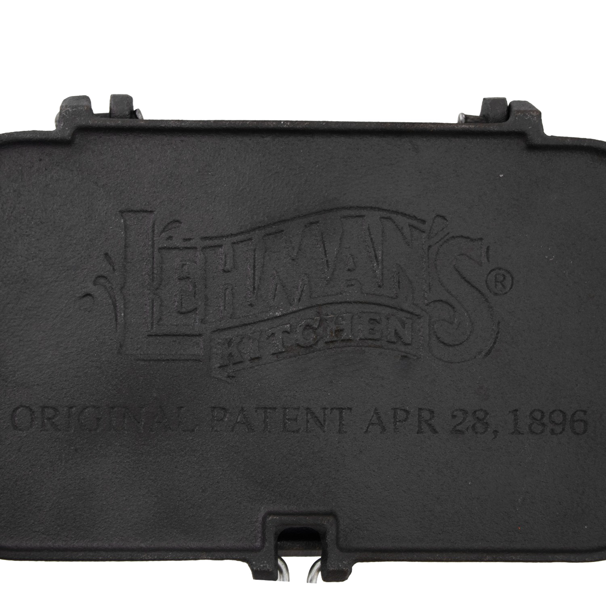 Lehman's Kitchen Compact Cast Iron Flip Griddle & Sandwich Press