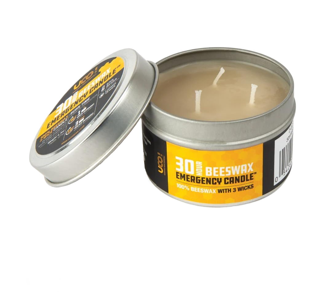 30-Hour Emergency Beeswax Candle