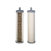 Replacement water filter elements for tabletop Katadyn water filters, designed for effective removal of solids and bacteria, suitable for emergency supplies and water treatment.