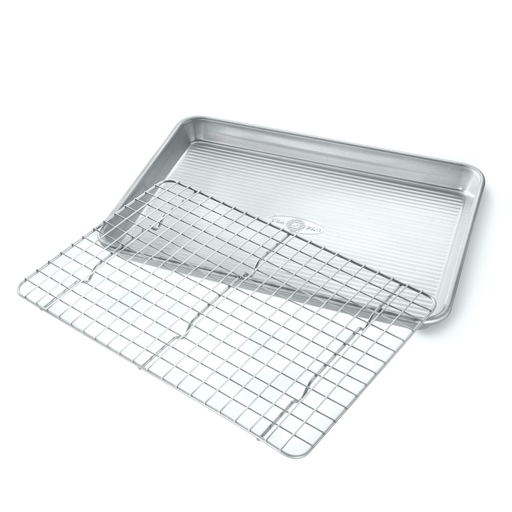 Quarter Sheet Non-Stick Cooling and Baking Rack