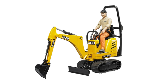 Bruder Toys JCB 8010 CTS Micro Excavator with Worker