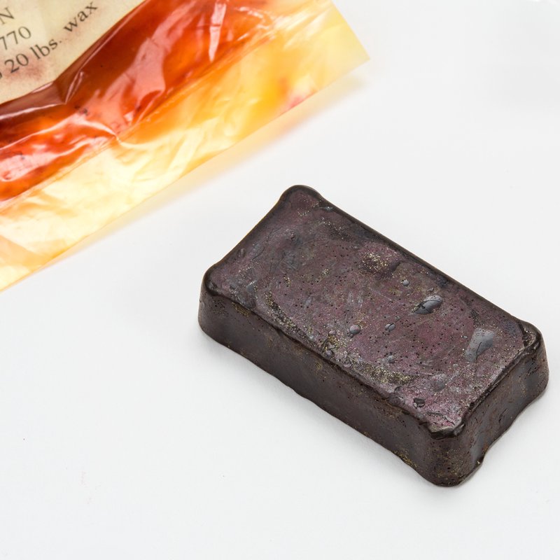 Handcrafted dark color block dye for candlemaking in USA, designed to color at least 20 pounds of wax, suitable for Lamps & Lighting, Candles and Candlemaking, and Best Sellers collections.