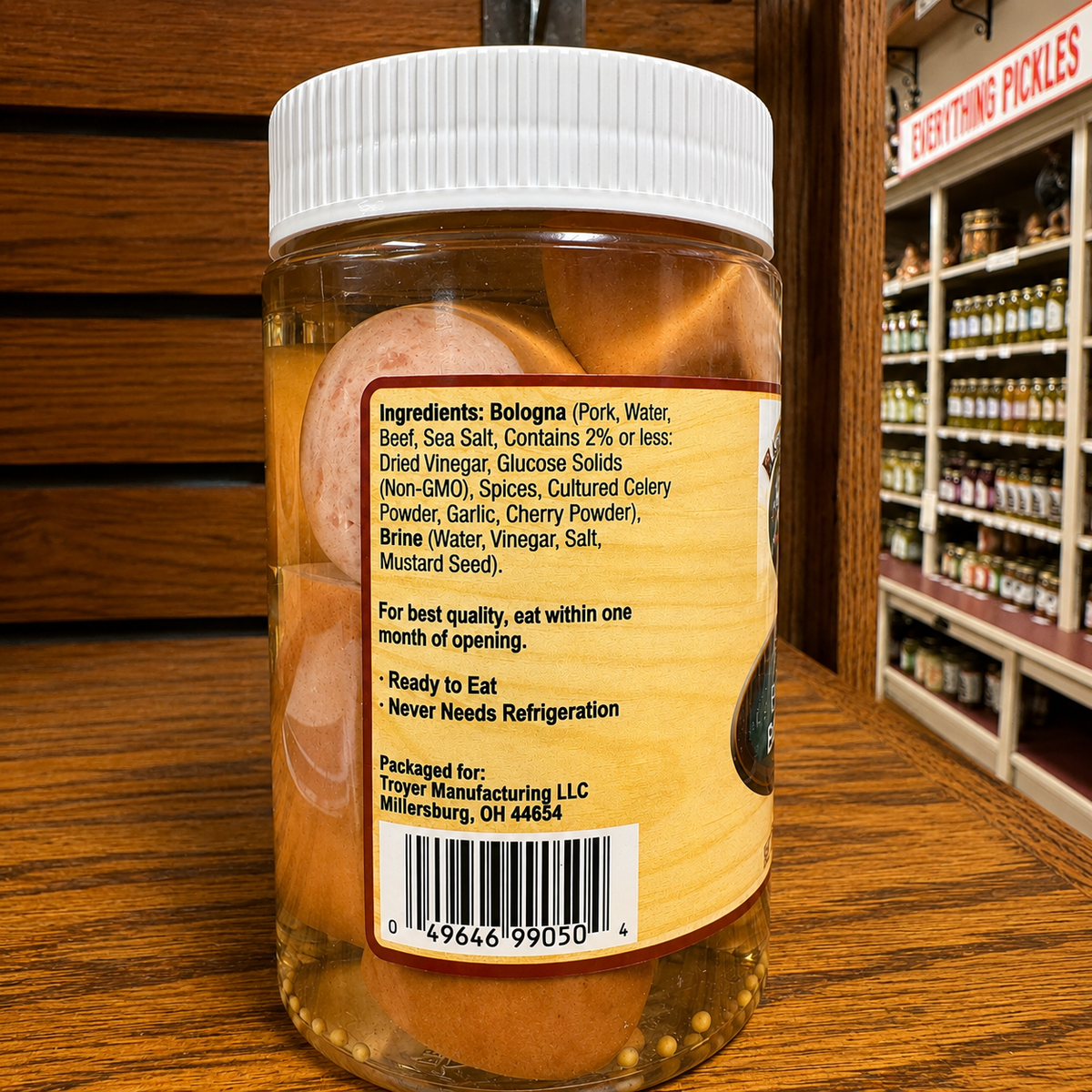 Mild Pickled Bologna - 2 Jars