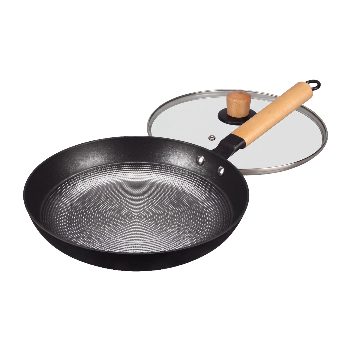 Lehman's Kitchen Honeycomb Non-Stick Cast Iron Skillet – 11"