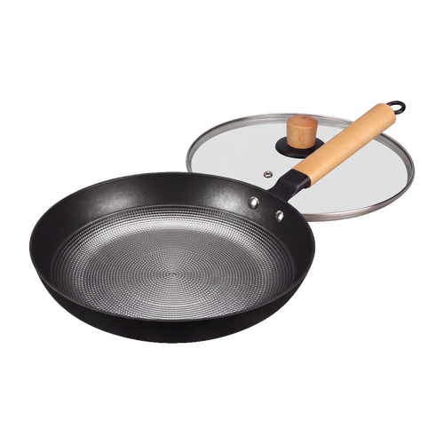 Lehman's Kitchen Honeycomb Non-Stick Cast Iron Skillet – 11"