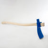 Handcrafted foot adze with a high-quality blue steel blade and natural wooden handle, designed for durable use in farm tools, hand tools and hardware, and best sellers collections.