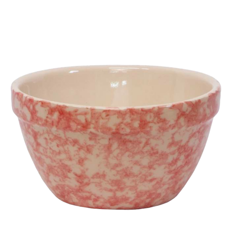 Stoneware Shoulder Bowl – Sponge Poppy