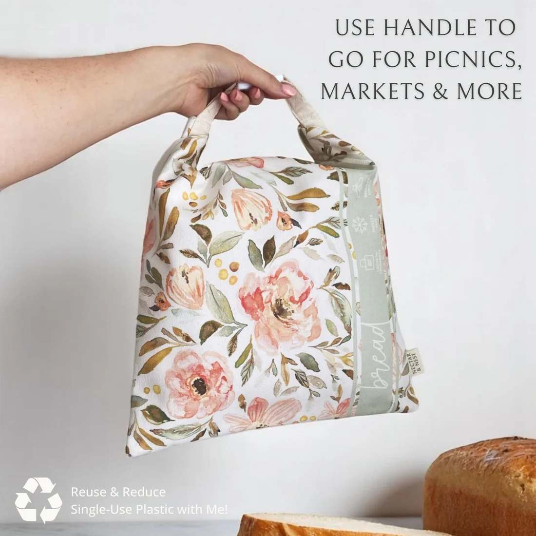 Bread Baker Storage Set – Beeswax Bag and Bowl Cover