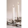 10" White Dripless Candles - Set of 2