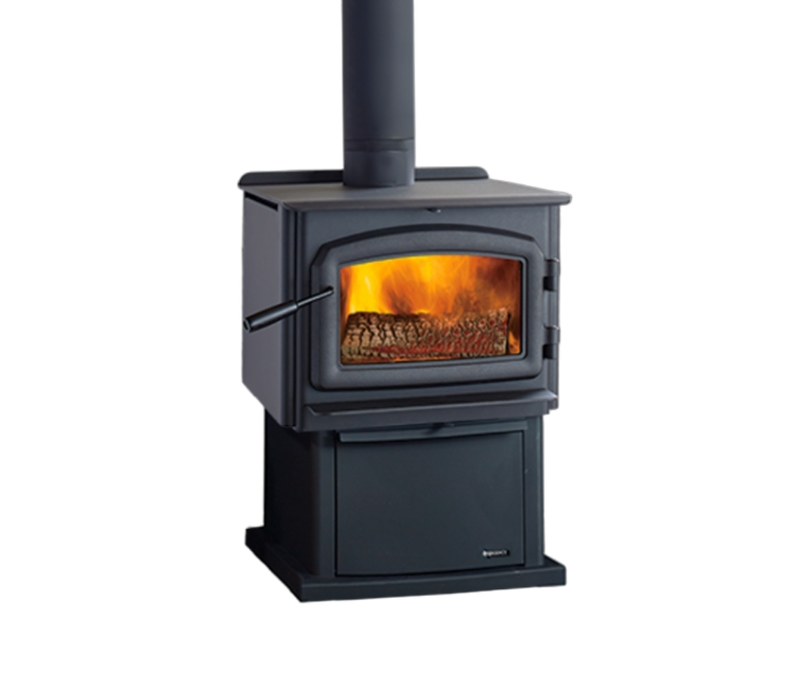 Regency Classic F2450 Medium Wood Stove - Pedestal Base