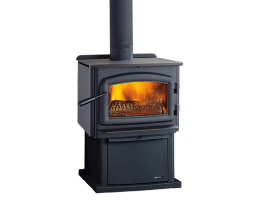 Regency Classic F2450 Medium Wood Stove - Pedestal Base