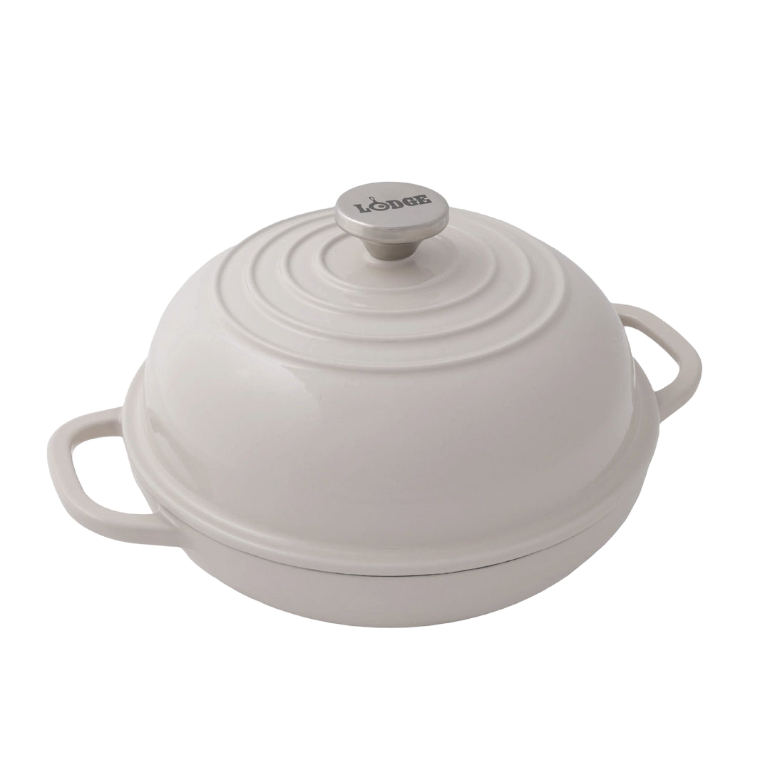 Lodge Enameled Cast Iron Bread Oven - 10.35" Oyster