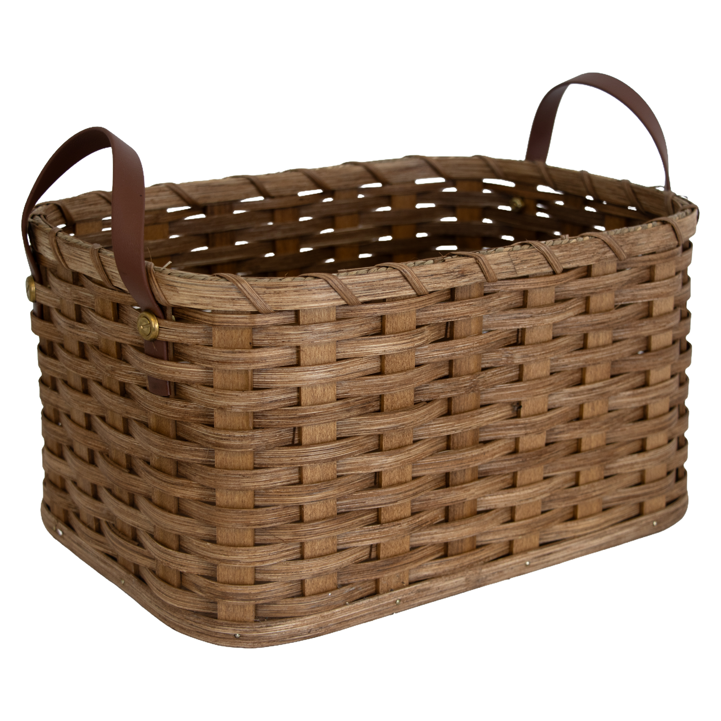 Amish-Made Handwoven Toy Basket