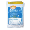 Package of three EnviroCare Technologies Eureka Canister Style L vacuum bags designed for 960 series, featuring microfiltration that traps 99.7% of microscopic particles and allergens, ideal for allergy sufferers in Health & Wellness and USA Made collections.