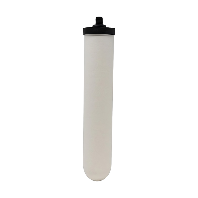 Replacement water filter cartridge featuring activated carbon and ceramic design, compatible with Doulton systems, included in Appliances, Emergency Supplies, and Best Sellers collections.